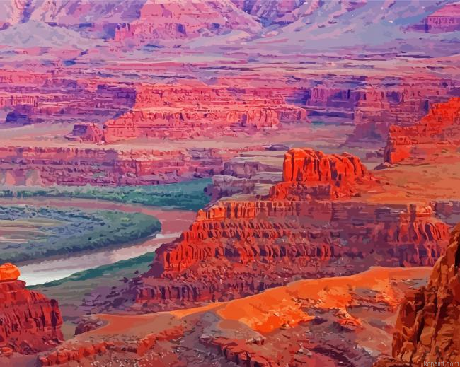 Grand Canyon West Landscape Painting By Numberss.png