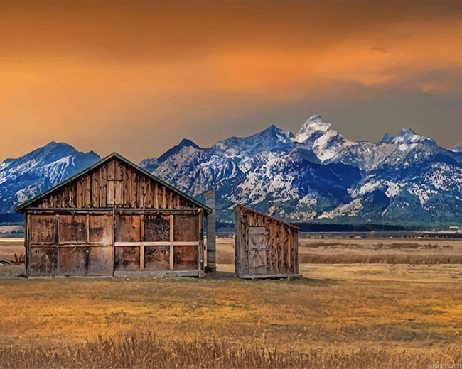 Grand Teton National Park New Painting By Numberss.png