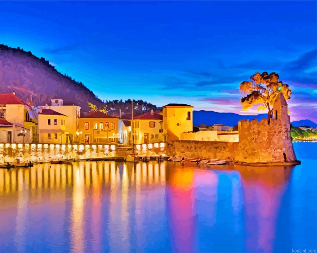 Greece Nafpaktos Painting By Numberss.png