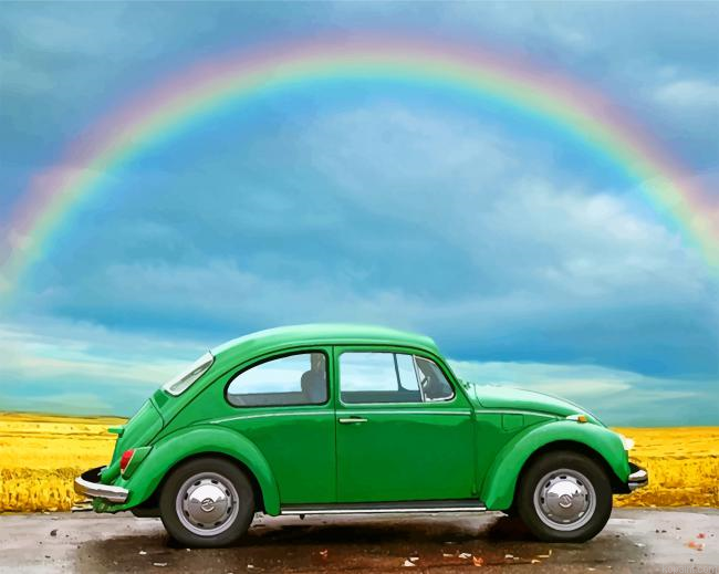 Green Volkswagen Painting By Numberss.png