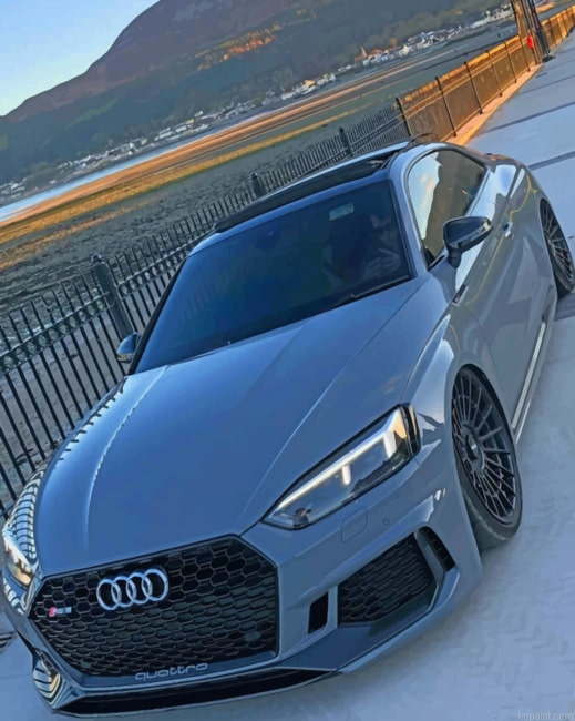 Grey Audi Rs5 Painting By Numberss.png