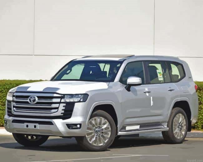 Grey Toyota Landcruiser Painting By Numberss.png