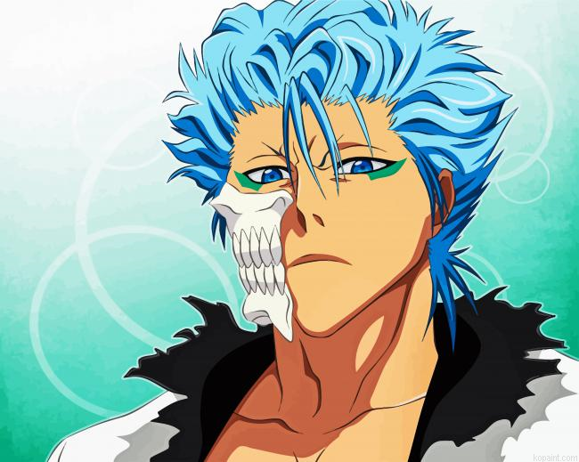 Grimmjow Bleach Painting By Numberss.png