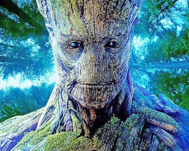 Groot Tree New Painting By Numberss.png