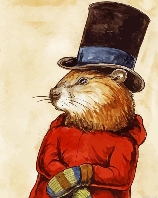 Groundhog Animation Painting By Numberss.png