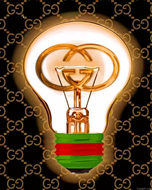 Gucci Light Bulb Painting By Numberss.png