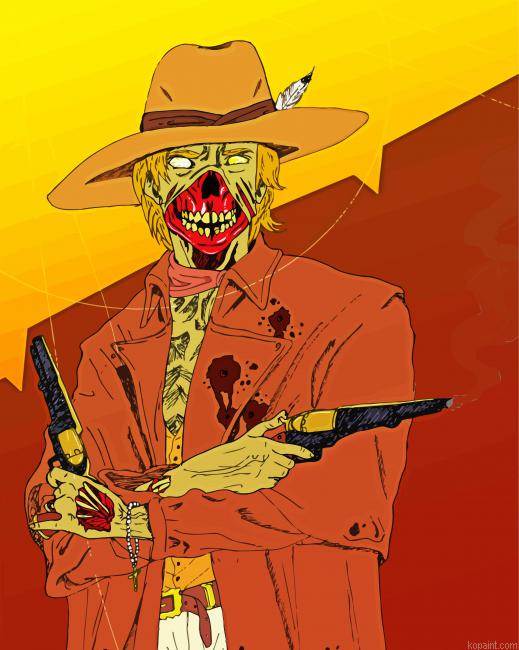 Gunslinger Zombie Painting By Numberss.png