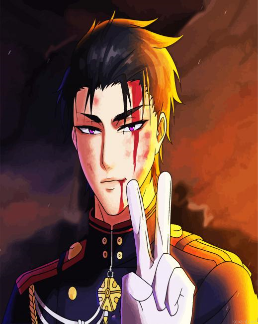 Guren Ichinose Owari No Seraph Painting By Numberss.png