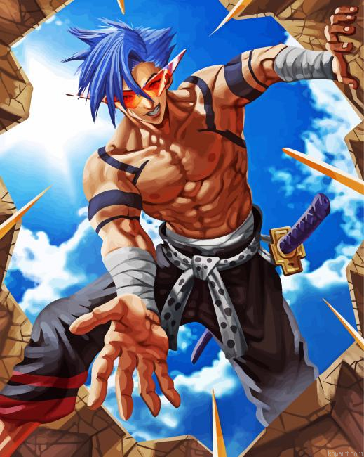 Gurren Kamina Painting By Numberss.png