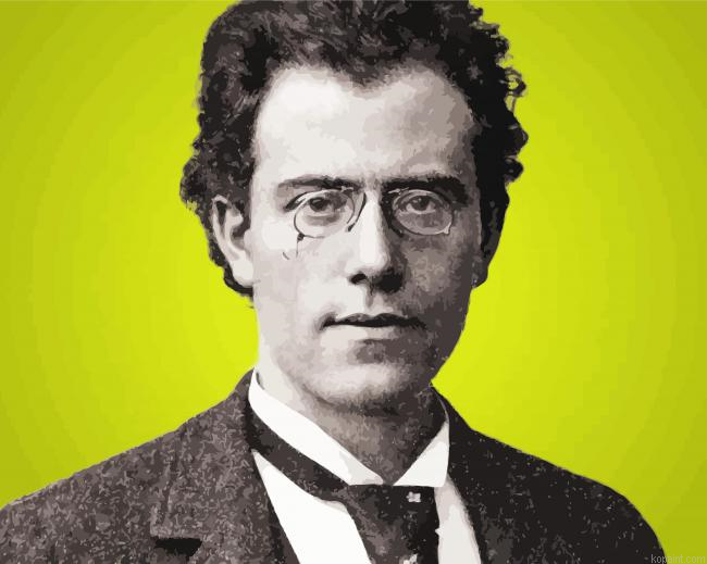 Gustav Mahler Pop Art Painting By Numberss.png