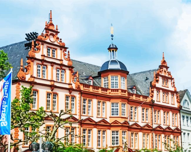 Gutenberg Museum Mainz Paint By Numbers