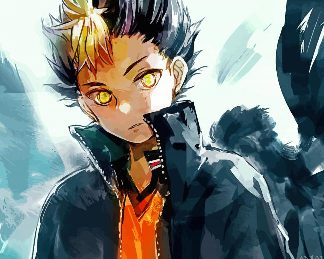 Haikyuu Nishinoya Art Painting By Numberss.png