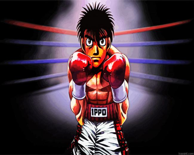 Hajime No Ippo Anime Manga Painting By Numberss.png