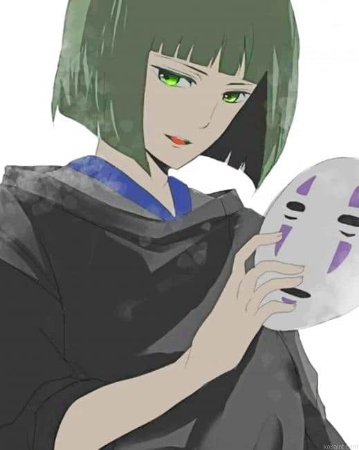 Haku No Face Painting By Numberss.png