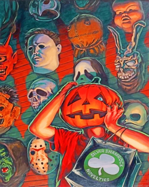 Halloween Kids New Painting By Numberss.png