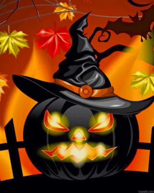 Halloween Mood Paint By Numbers