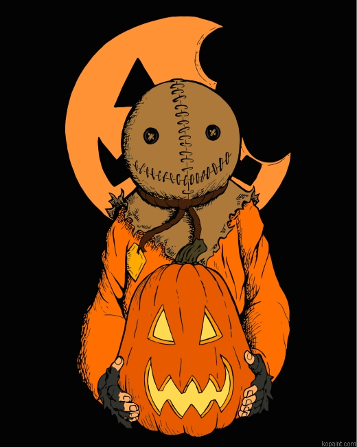 Halloween Trick R Treat Sam Painting By Numberss.png
