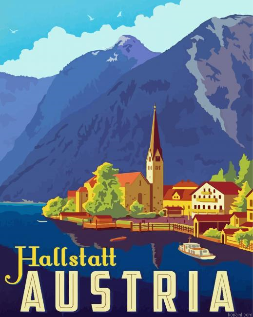 Hallstatt Paint By Numbers
