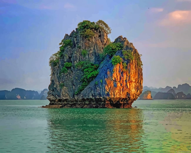 Halong Bay Vietnam Painting By Numberss.png