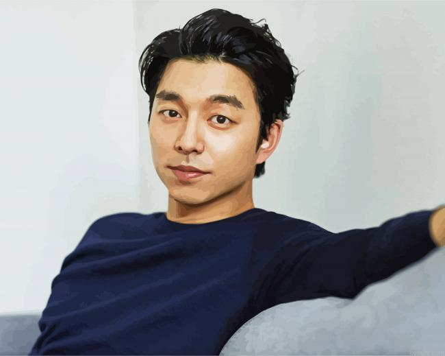 Handsome Gong Yoo Painting By Numberss.png