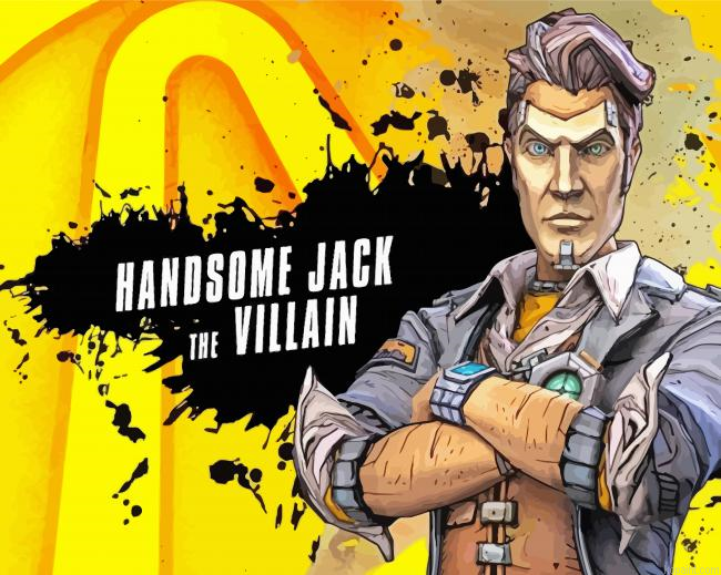 Handsome Jack The Villain Paint By Numbers