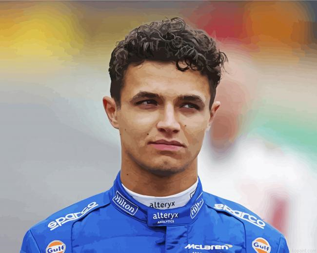 Handsome Lando Norris Painting By Numberss.png