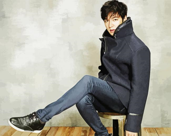 Handsome Lee Min Ho Paint By Numbers