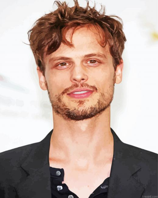 Handsome Matthew Gray Gubler Painting By Numberss.png