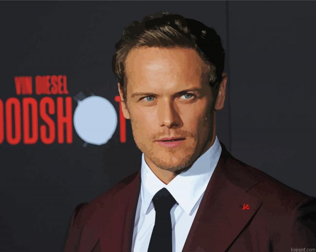 Handsome Sam Heughan Painting By Numberss.png