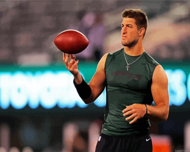 Handsome Tebow Painting By Numberss.png