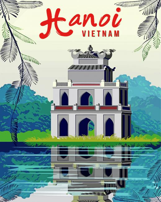 Hanoi Vietnam Poster Painting By Numberss.png