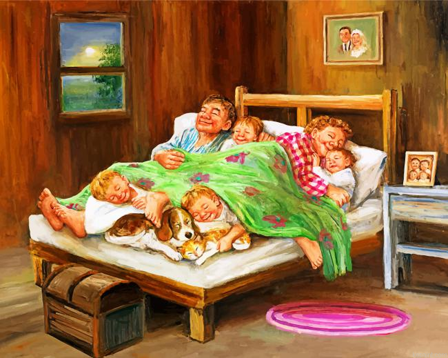 Happy Family Painting By Numberss.png