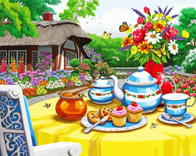 Happy Morning Painting By Numberss.png