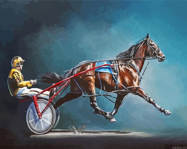 Harness Horse Painting By Numberss.png