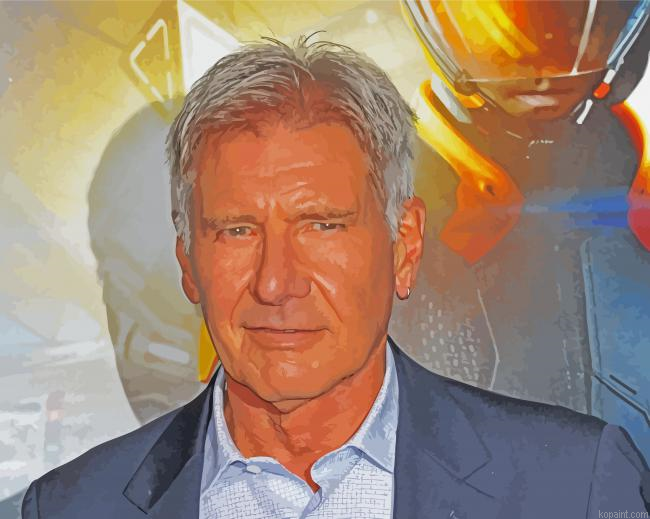 Harrison American Actor Painting By Numberss.png