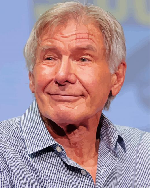 Harrison Ford Actor Celebrity Painting By Numberss.png