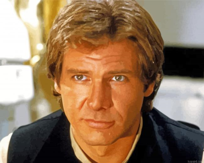 Harrison Ford Han Solo Painting By Numberss.png