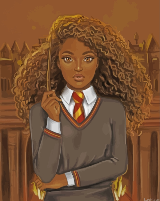 Harry Potter Girl Painting By Numberss.png