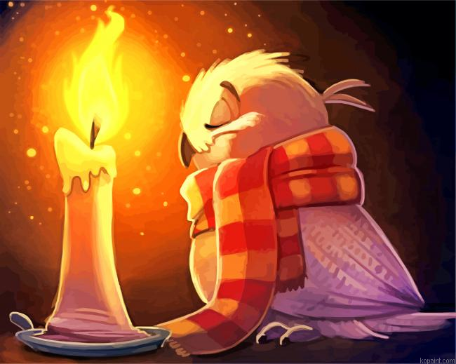 Harry Potter Hedwig Owl Painting By Numberss.png