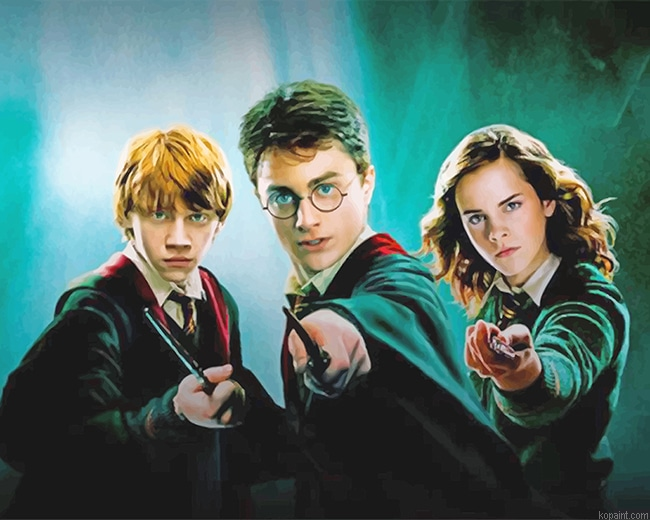 Harry Potter Movie New Painting By Numberss.png
