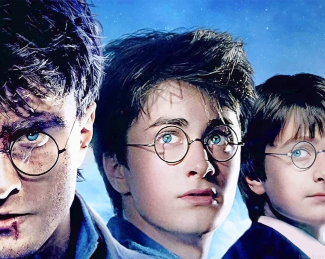 Harry Potter Three Generations New Painting By Numberss.png