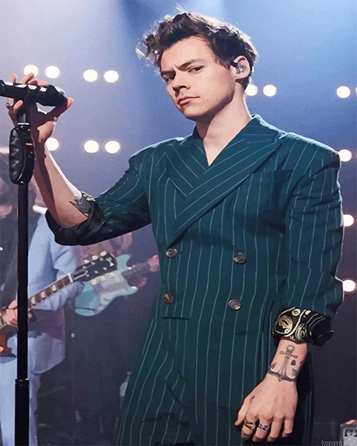 Harry Styles On The Stage New Painting By Numberss.png
