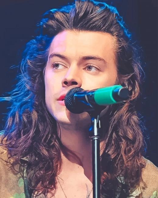 Harry Styles Singing New Painting By Numberss.png