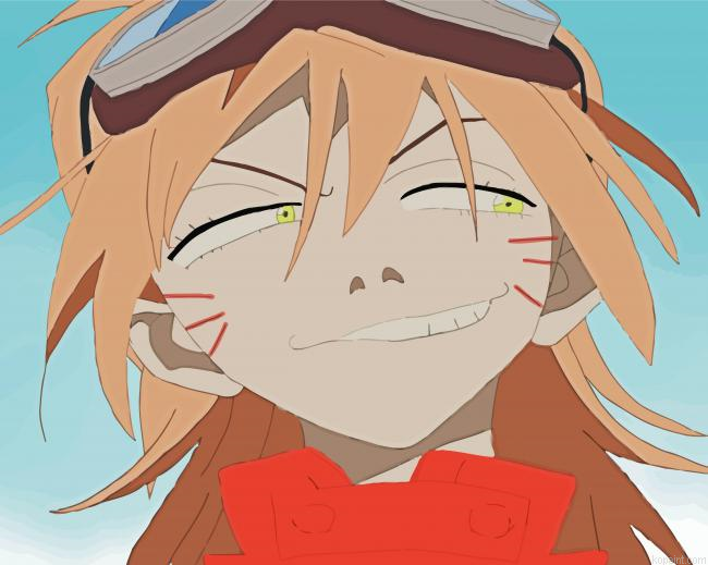 Haruko Haruhara Fooly Cooly Painting By Numberss.png