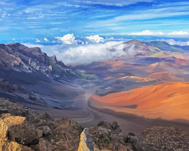 Hawaii Haleakala Painting By Numberss.png