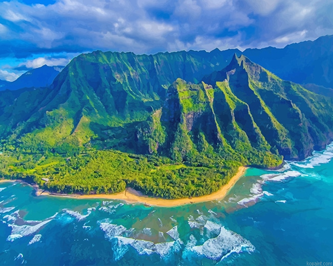 Hawaii Landscape New Painting By Numberss.png