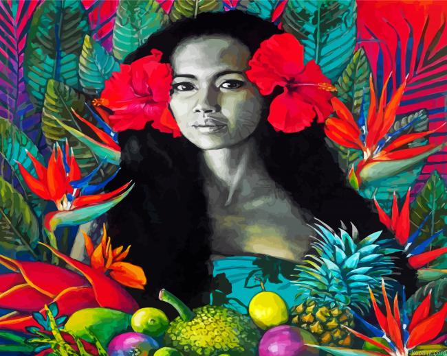 Hawaiian Girl Painting By Numberss.png