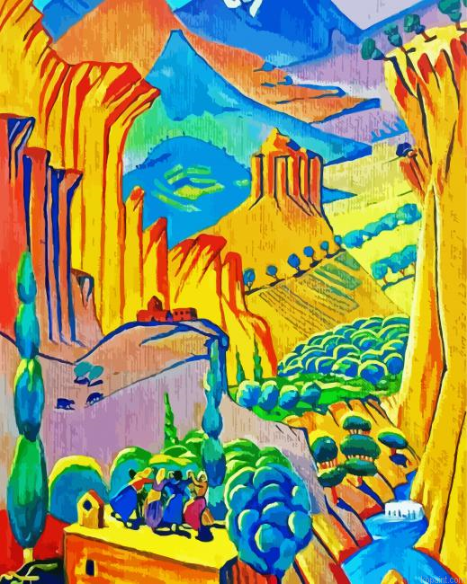 Hayastan Martiros Saryan Painting By Numberss.png
