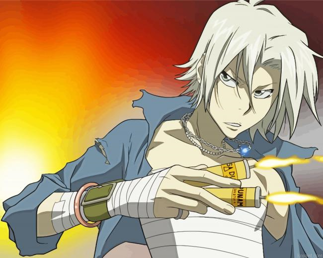 Hayato Gokudera Reborn Paint By Numbers