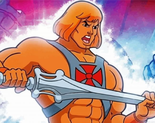 He Man Cartoon Painting By Numberss.png